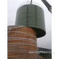 Frp fiberglass sulfuric acid H2SO4 storage tank